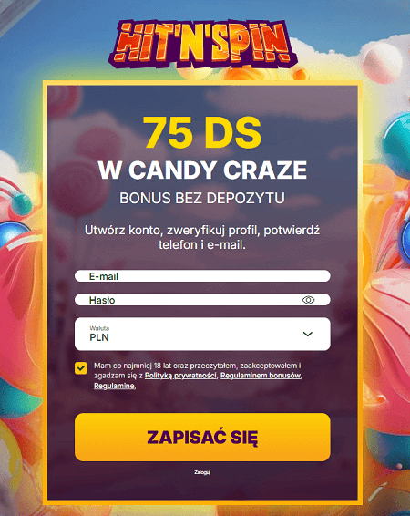 kasyna z bonusem bez depozytu